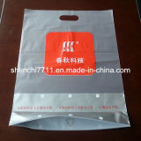 Half-Transparent Die Cut Printed Punching Plastic Bag