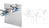 Wall Mounted Two Round Basin Water Dispenser (KSW-316)