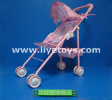 Baby Trolley Toy Metal/Plastic Carriage, Baby Carriage, Baby Doll Car (744507)