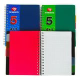 Spiral Index Notebook with PP Devider