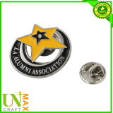 Nickel Plated Enamel Lapel Pin Badge (UM-3958)