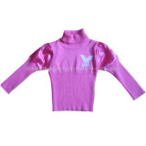 Girl's Turtleneck Fashion Sweater (KX-B43)