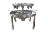 Poultry Slaughtering Equipment-Circular Blood Letting Table Used to Receiving Chicken Blood