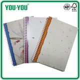 Single Spiral Notebook of A4-A7/Notebook with Pocket
