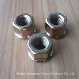 Yzp Carbon Steel Hex Flange Nut