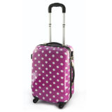New Fashion Travel Bag Suitcase Purple PC Luggage (HX-W3630)