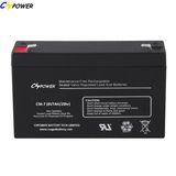 AGM Lead Acid Battery 6V VRLA Battery 6V 8ah