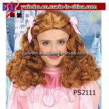 Party Princess Wig for Fairytale Royal Halloween Costumes Accessory (PS2111)