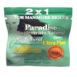 Herbal Supplement Paradise Ultra Plus Sexual Medicine with 2X1