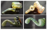 Glass Hand Pipe for Smoking Pipe with Beautiful Design