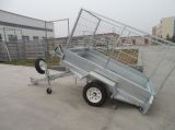 7X4 Box Trailer with 900mm Cage