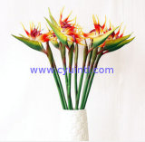 Real Touch PU Artificial Streliteela Flowers