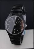 Fashion Ceramic Quartz Couple Watches with Date (LC518B)