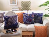 Geometry Transfer Printed Cushion Fashion Decorative Cushion (SPL-438)