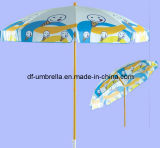 52'' Sun Outdoor Tilted Beach Umbrella