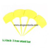 PP Plastic 5.5 Inch T Type Garden Plant Labels