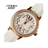 1155 White Strap Fashion Women Watch