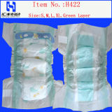 Cheap Disposable Baby Nappies Baby Diaper with Good Quality (H422)