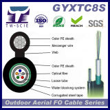 12 Core Self-Support Gyxtc8s Fiber Optical Cable