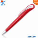 Red Color Plastic Ball Pen for Promotion