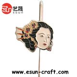 Unique Flower Design Antique 3D Metal Bookmark (B010)