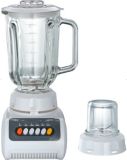 Electric Blender with Plastic Body and Glass Cup in 1.5L