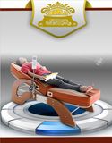 Whole Body Jade Roller Heating Massage Bed