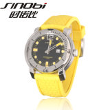 Silicon Band Steel Watch Yh9014