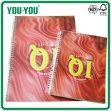 Plastic PP Single Spiral School Notebook A4, A5, A6