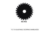 T.C.T.Adjustable Scoring Sawblades (SC-KQ)