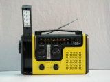 CE/RoHS/FCC Approved Siren Mobile Charge Dynamo Radio Solar