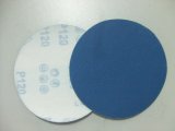 Blue Velcro Abrasive Disc
