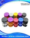 Colorful Zinc Alloy 3 Tier Smoking Grinder