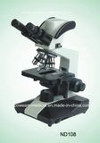 100X Binocular Biological Microscope (ND108)