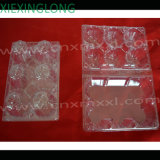6 Units&Cavities Transparent Plastic Egg Packaging Tray