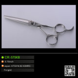 Offset Handle Japanese Steel Hair Cutting Scissors (CR-575KB)