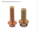 M8 JIS B1189 Yellow Zinc Class10.9 Flange Bolt