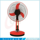 16 Inch Exhaust Electric DC Rechargeable Solar Table Fan