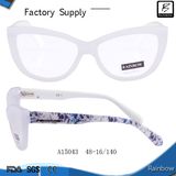 Italy Design Sexy Design Cat Eye Eyewear for Lady (A15043)