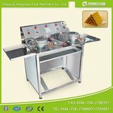 Double Operation Pan Egg Roll Baker/Egg Roll Making Machine