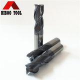 High Cutting Speed 3 Flutes Carbide Cutting Tool for Steel
