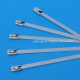 Uncoated Stainless Steel Cable Ties with Roller Ball Locking