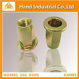 Ss316 Countersunk Head Full Hex Open End Rivet Nut