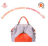 Wholesale Low MOQ Large Soft Patchwork PU Women Handbag