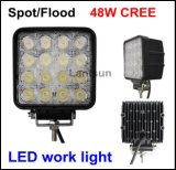 48W Square LED Work Light for 4X4 Rtuck Offroad