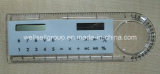 Multifunctional Plastic Ruler with Calculator for Promotional