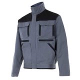 Fashion Mens Work Clothing T/C Canvas Fabric Workwear Jacket (UF235W)