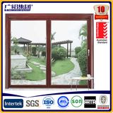 Australia Standard Brown Color Aluminum Profile Sliding Windows