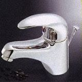 Chrome-Plated Single-Hole Basin Faucet