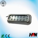 Rectangular RGB Stainless Steel 60W LED Boat Light